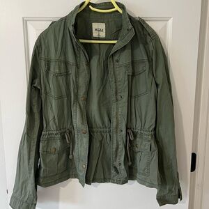 Green cargo jacket